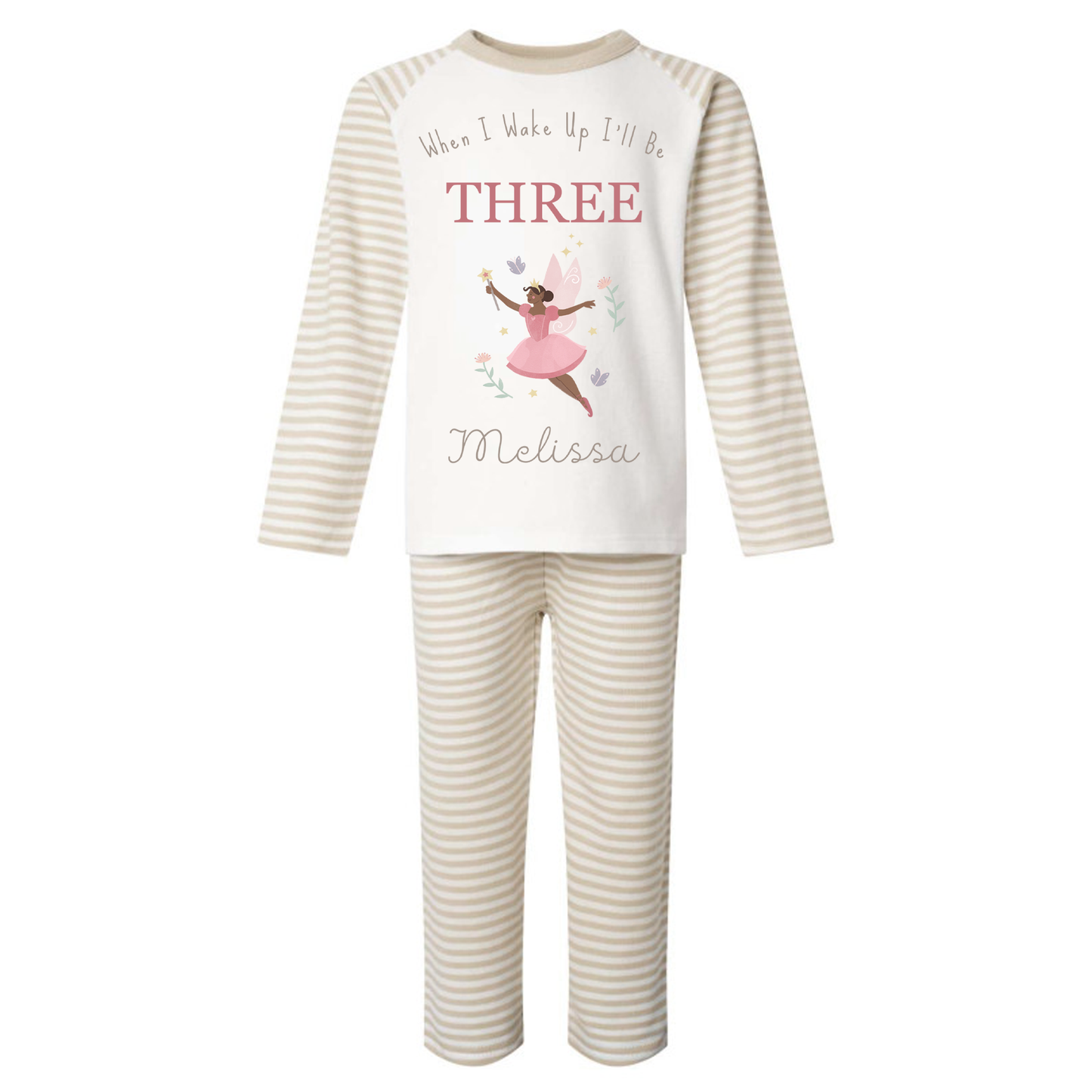 Personalised Birthday Pyjamas - Fairy Design