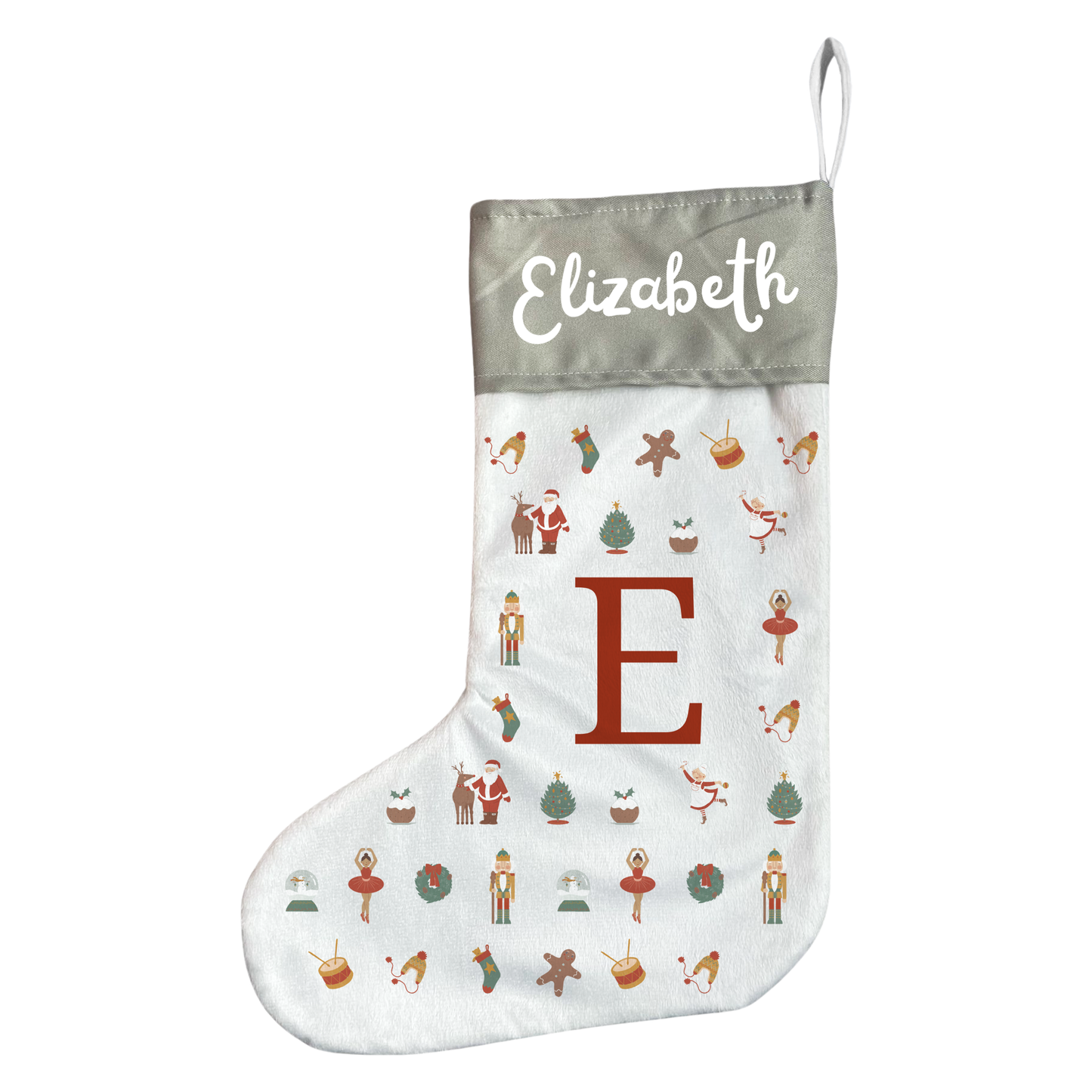 Personalised Nutcracker Christmas Stocking