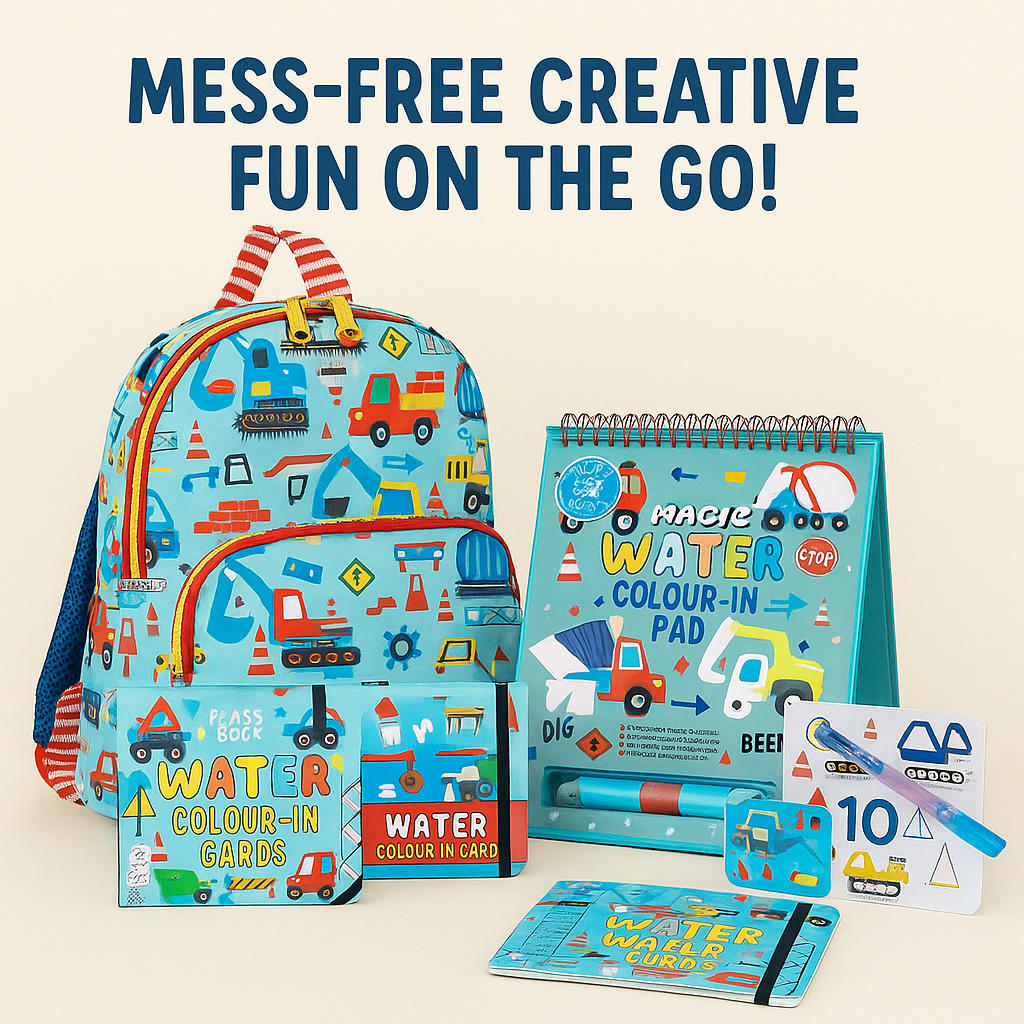 Construction Pack Mess-Free Creative Fun On the Go! 35% OFF