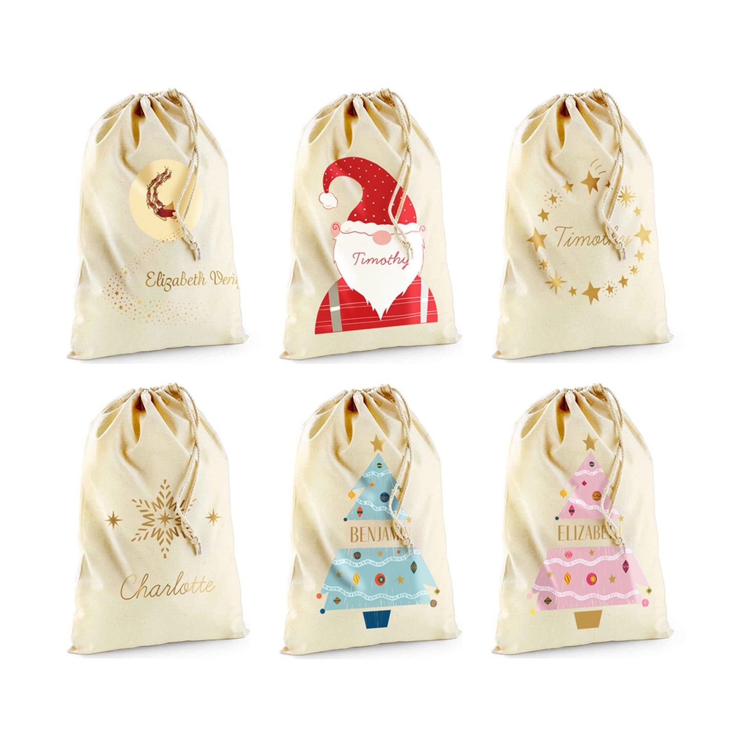 Personalised Christmas Santa Sleigh Sack