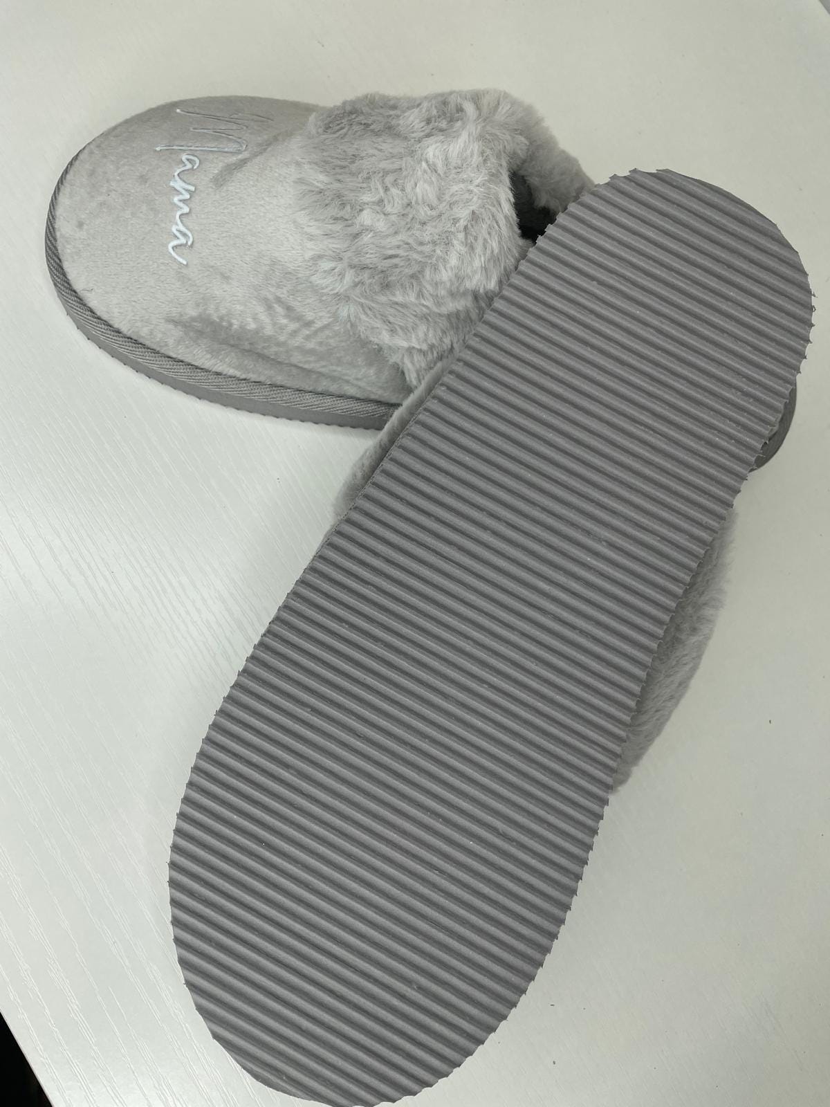 Custom Cosy Slippers/ Gift – Personalized with any Name
