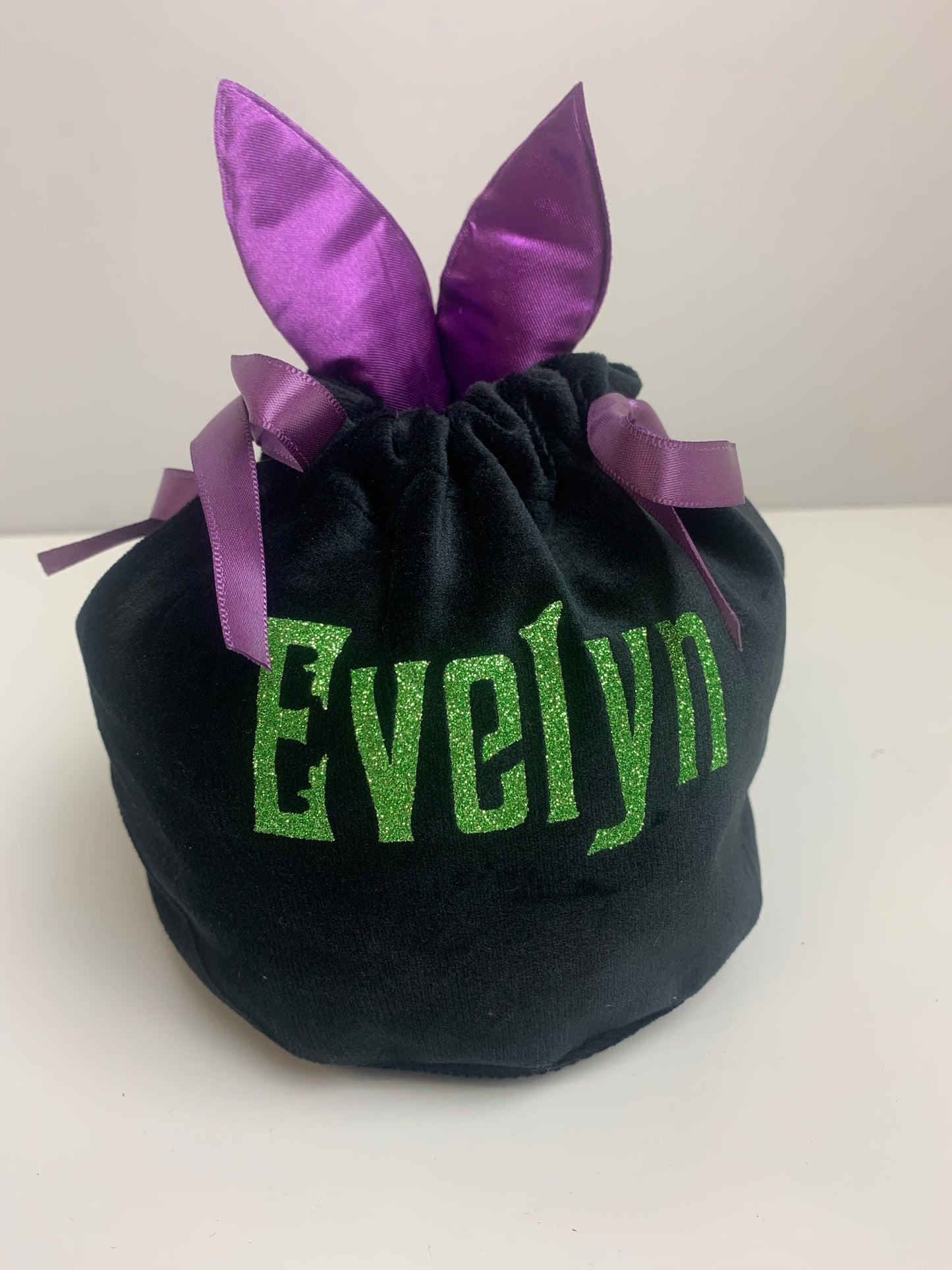 Black trick or treat bag