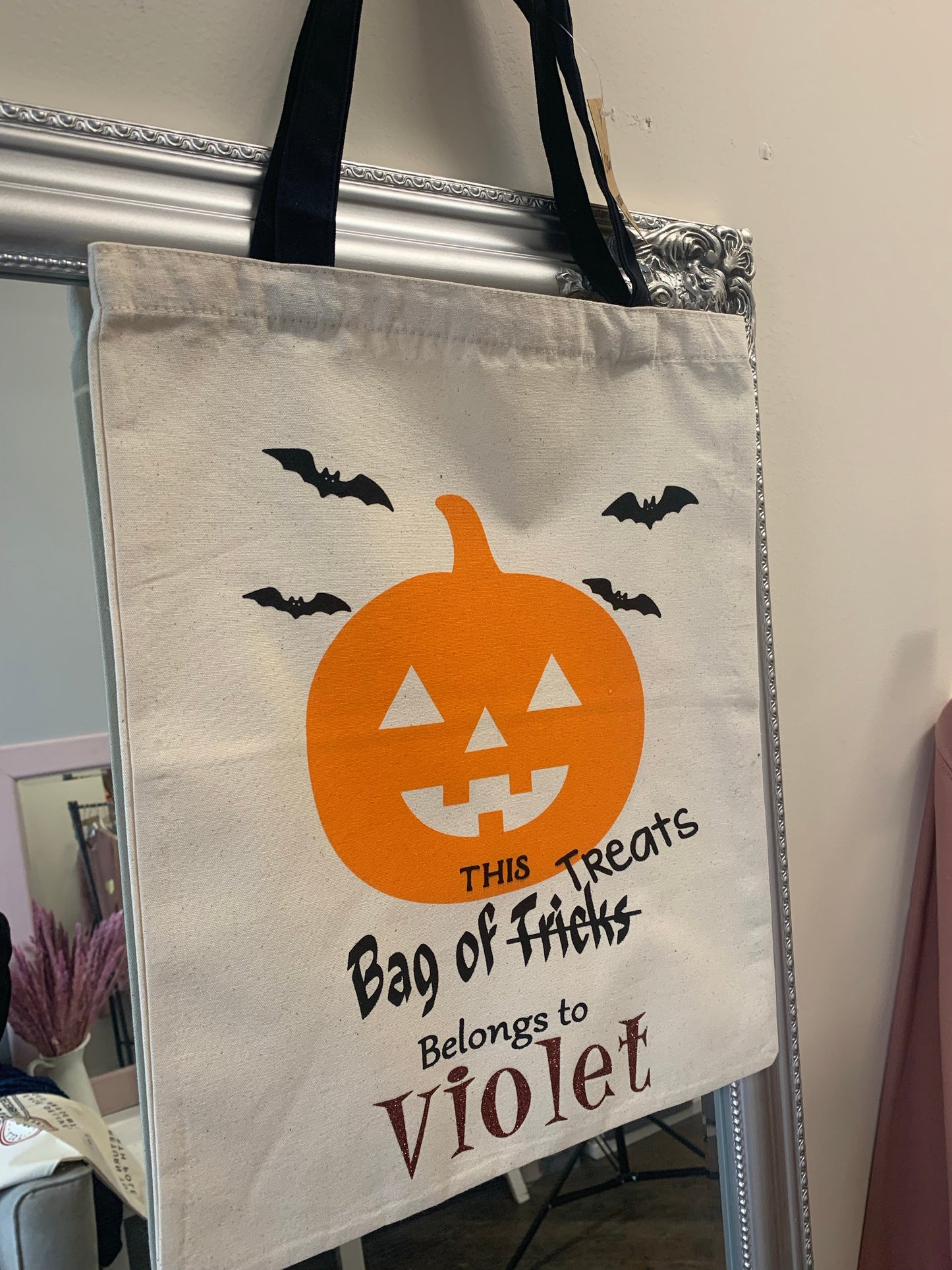 Halloween trick or treat bag