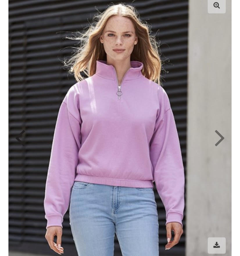 New Quarter zip jumper