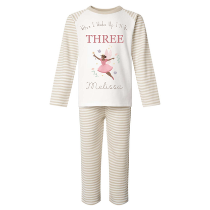 Personalised Birthday Pyjamas - Fairy Design