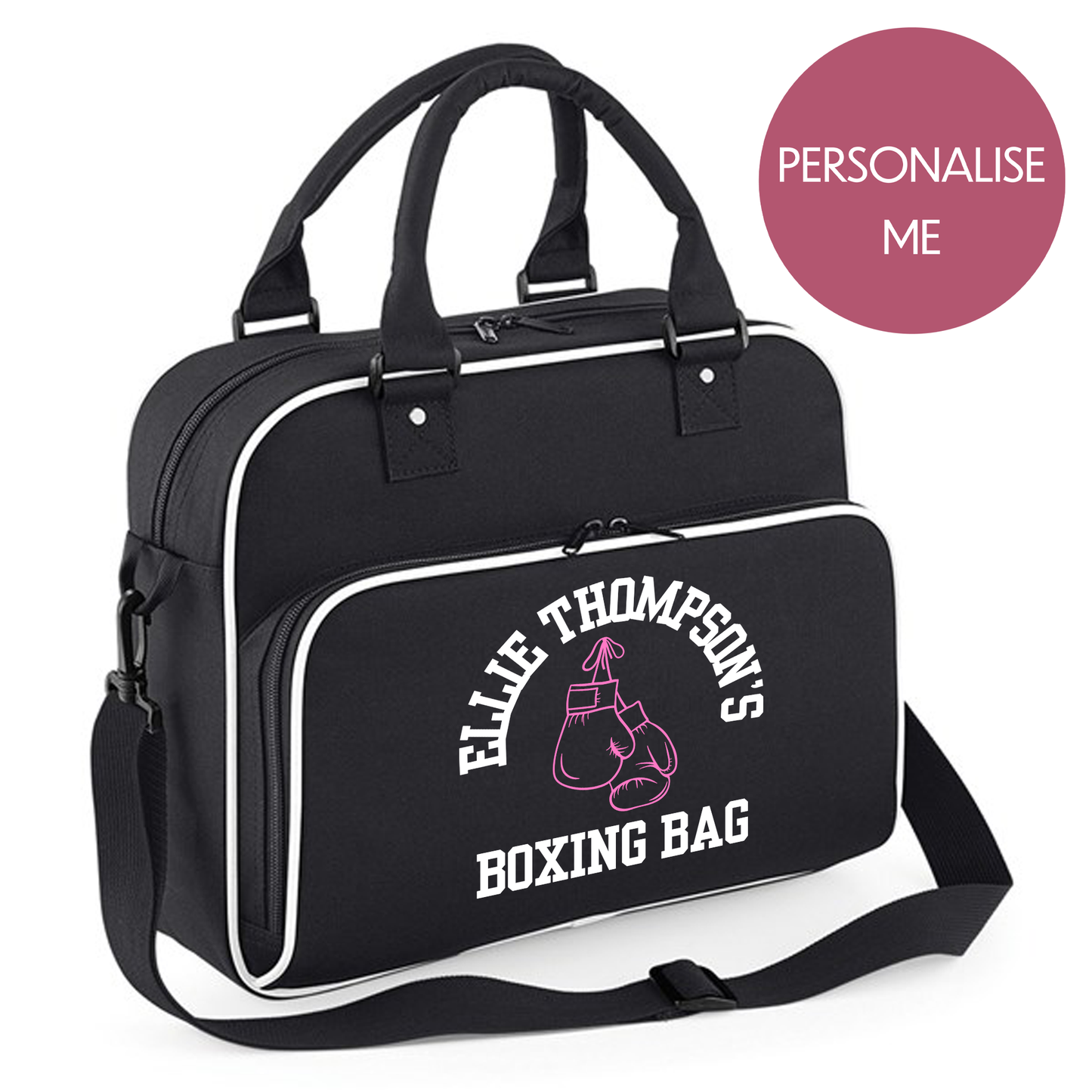 Personalised Kids Kit Bag - Custom Karate, Dance Bag for Girls, Sports Football Boot Bag for Boys, Gym Bag With Name