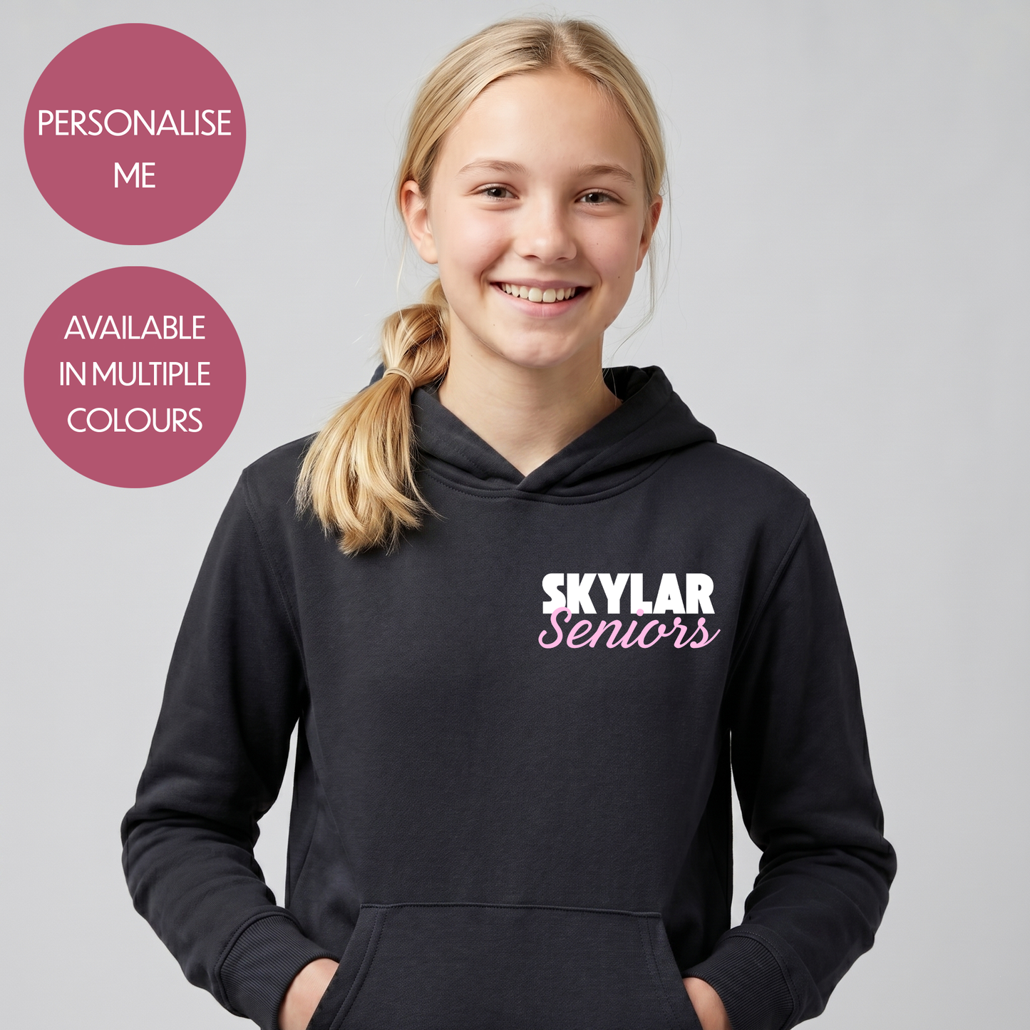 Personalised Dance Quote Hoodie - Customised Unisex Kids Dancing Pullover - Stylish Competition Jumper