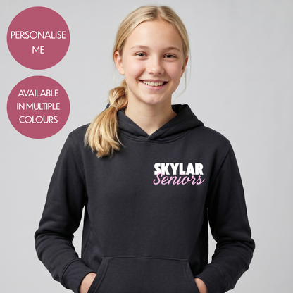 Personalised Dance Quote Hoodie - Customised Unisex Kids Dancing Pullover - Stylish Competition Jumper