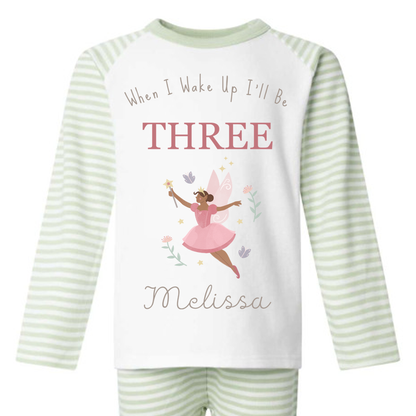 Personalised Birthday Pyjamas - Fairy Design