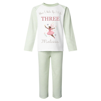Personalised Birthday Pyjamas - Fairy Design
