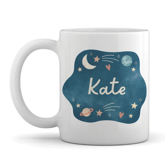 Personalised Mug - For Her - Loveliest in the Universe Design