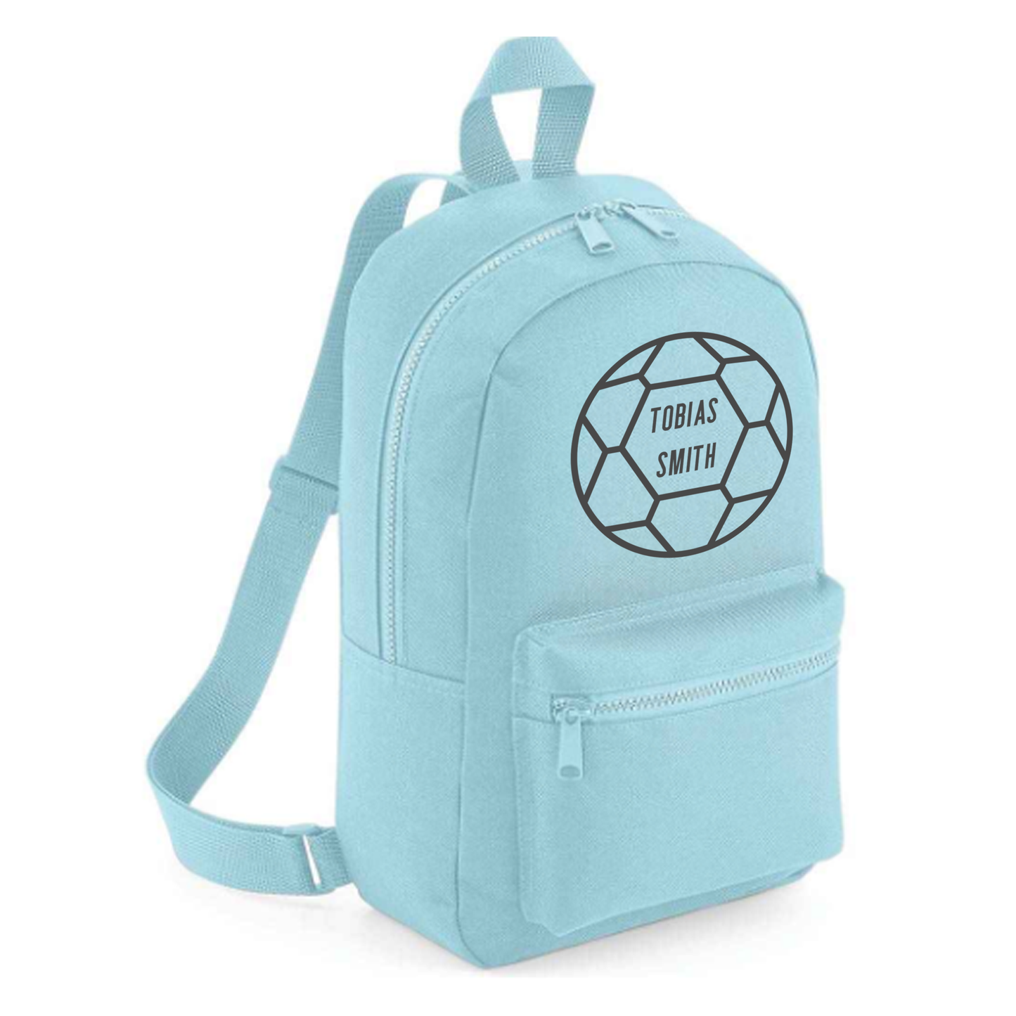 Personalised Kids 7L Backpack - Football Design
