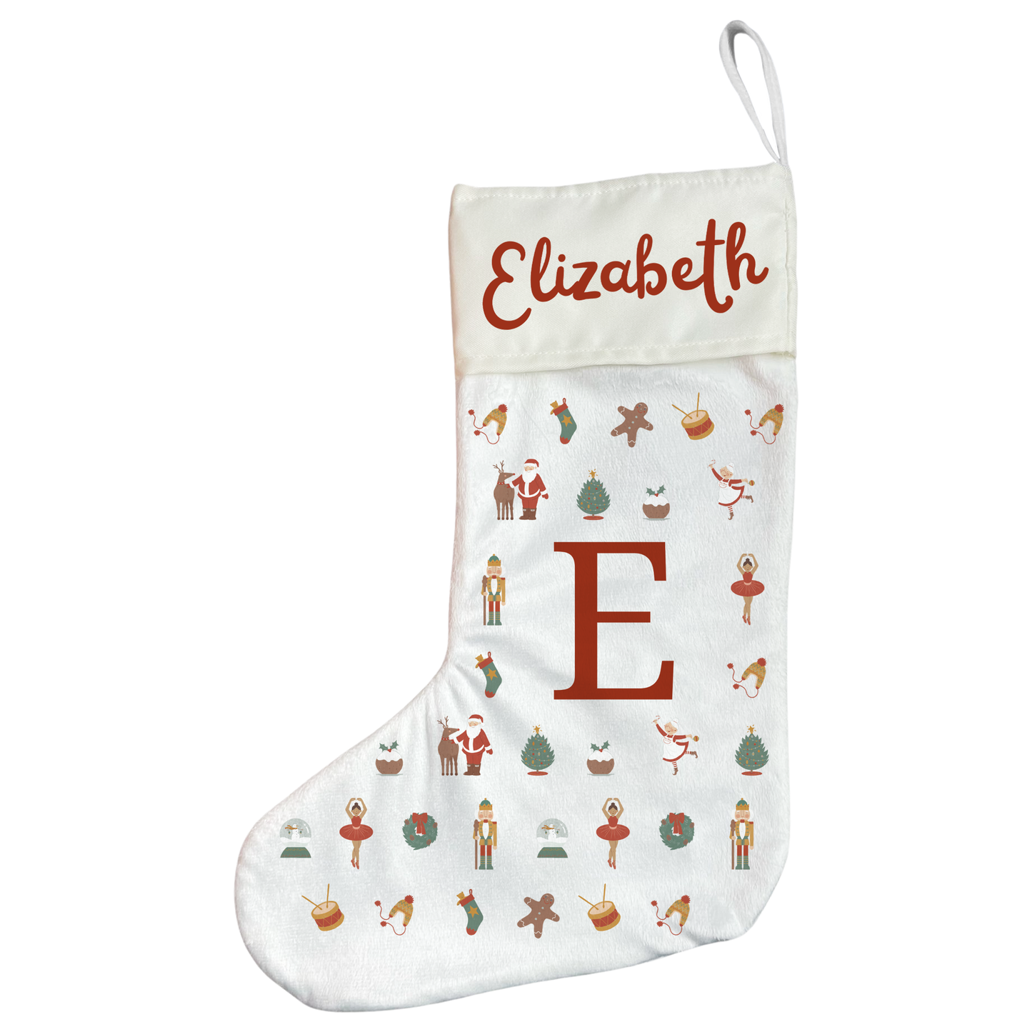 Personalised Nutcracker Christmas Stocking