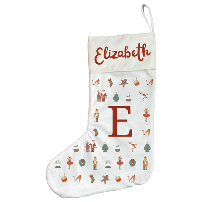 Personalised Nutcracker Christmas Stocking