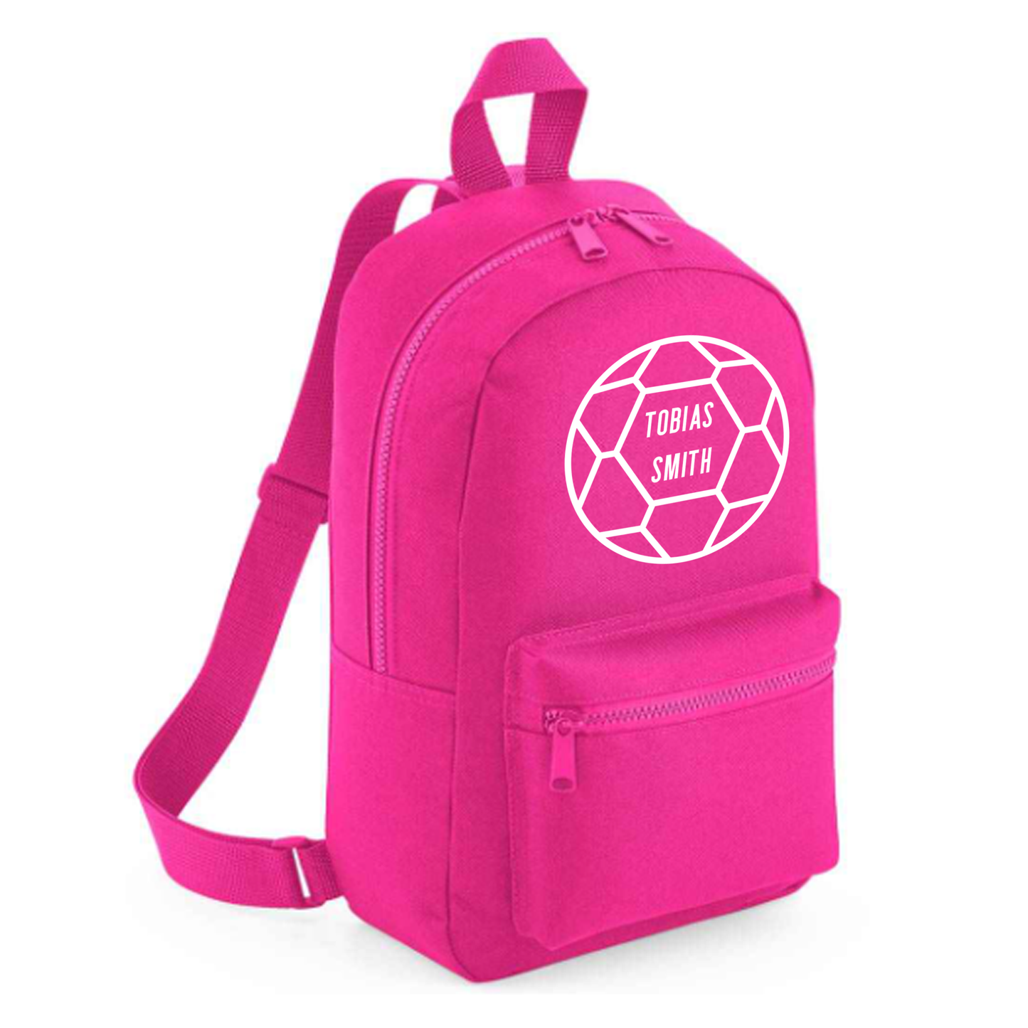 Personalised Kids 7L Backpack - Football Design