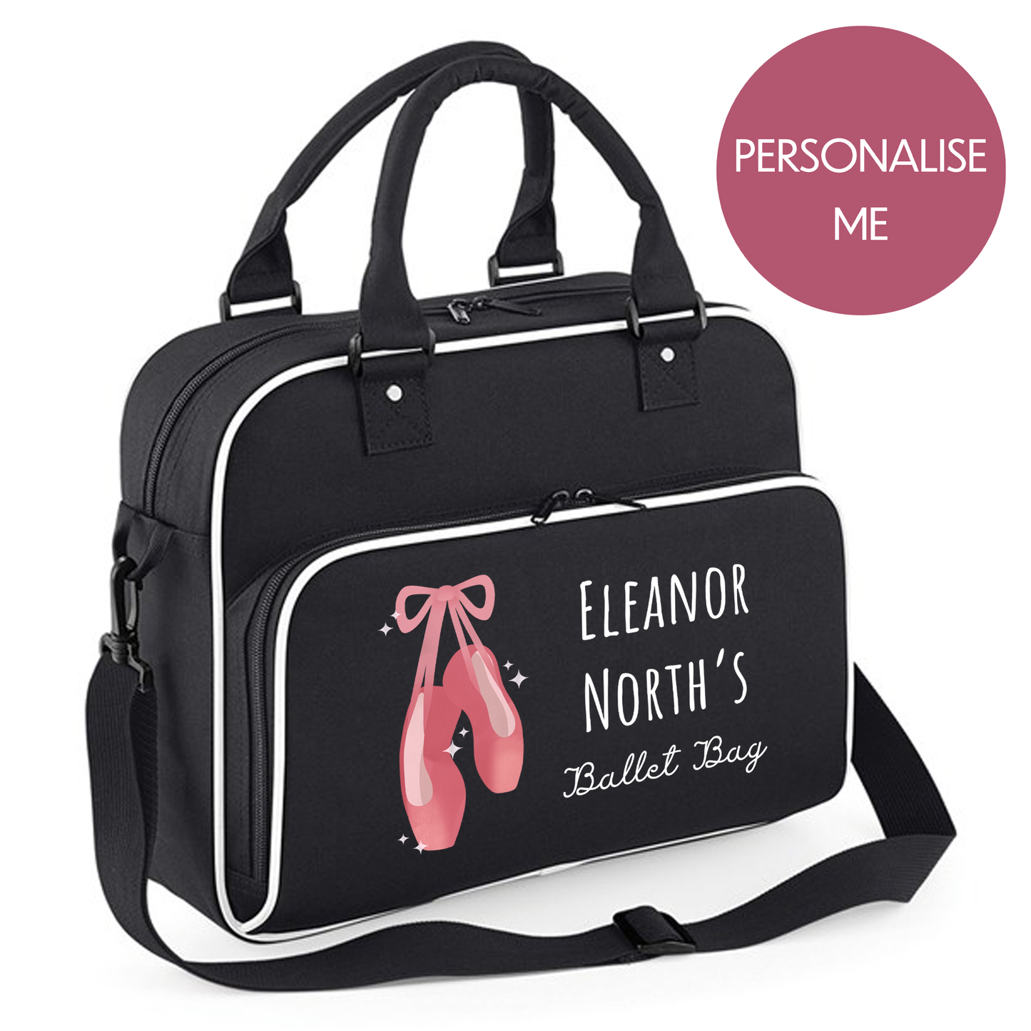 Personalised Kids Kit Bag - Custom Karate, Dance Bag for Girls, Sports Football Boot Bag for Boys, Gym Bag With Name
