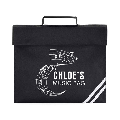 Personalized Music Staff Bag with Name