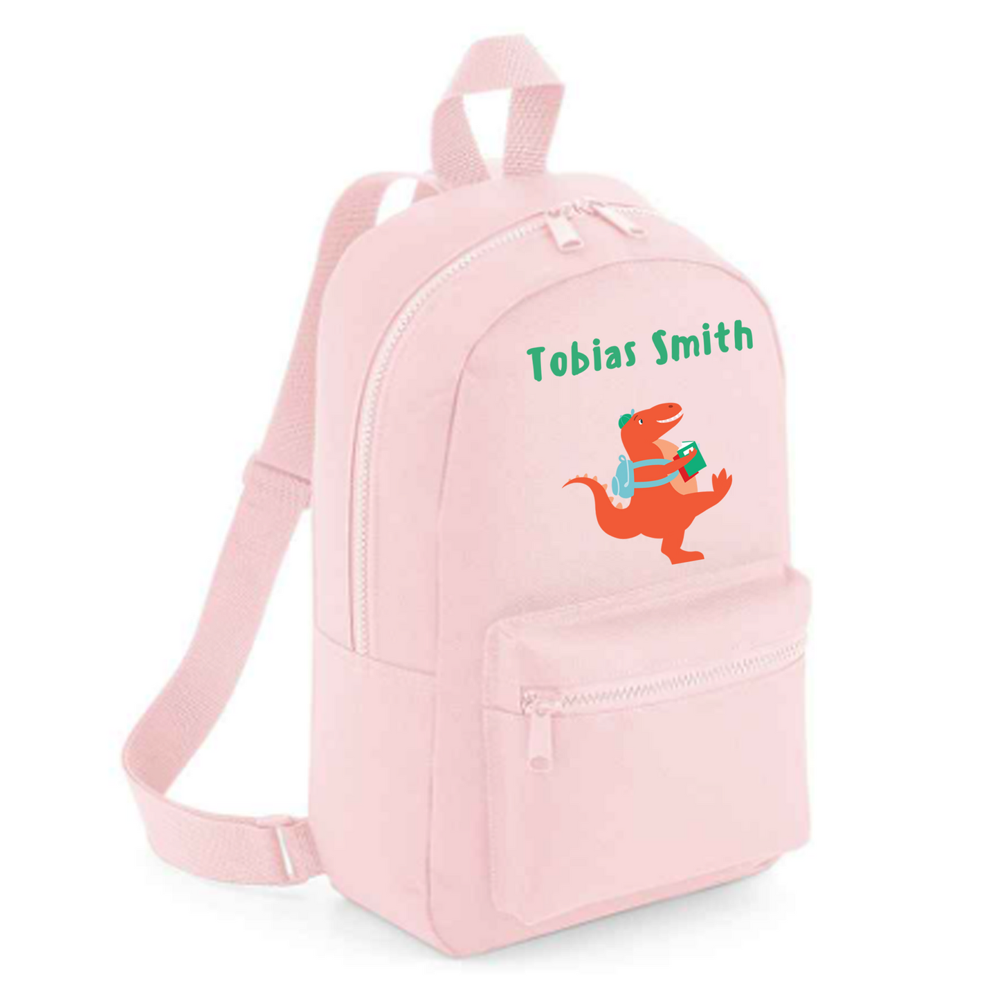Personalised Kids 7L Backpack - Dinosaur Design