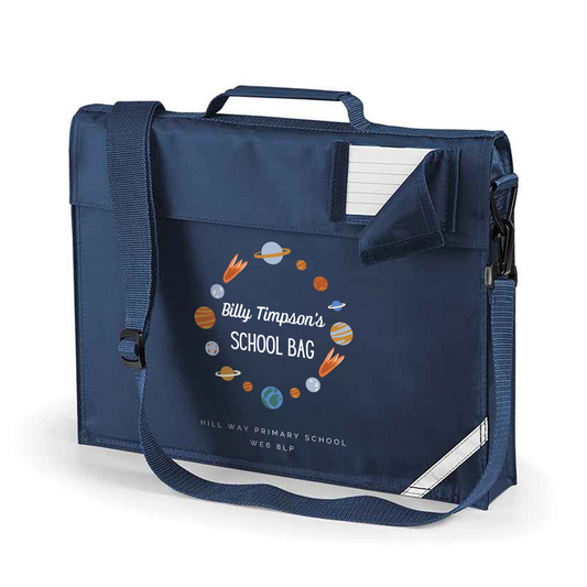Solar System - Personalised - School Bag