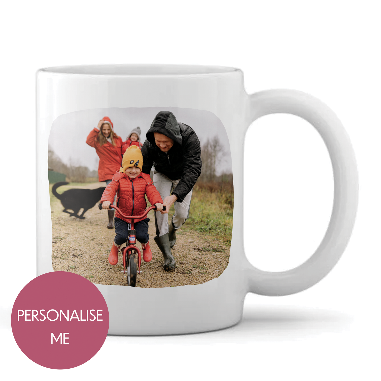 Personalised Mug - For Dad - Sentimental Poem & Photo Design