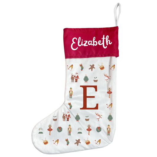 Personalised Nutcracker Christmas Stocking