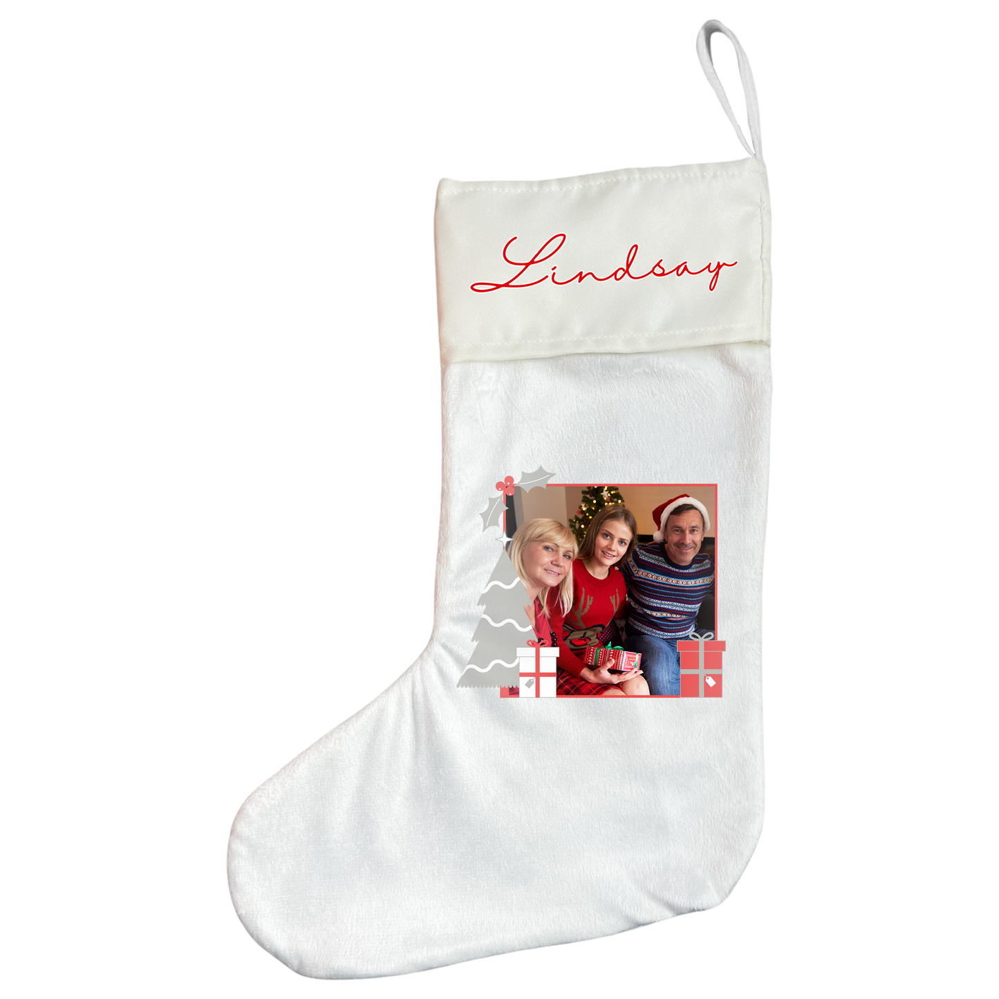 Personalised Christmas Memories Stocking