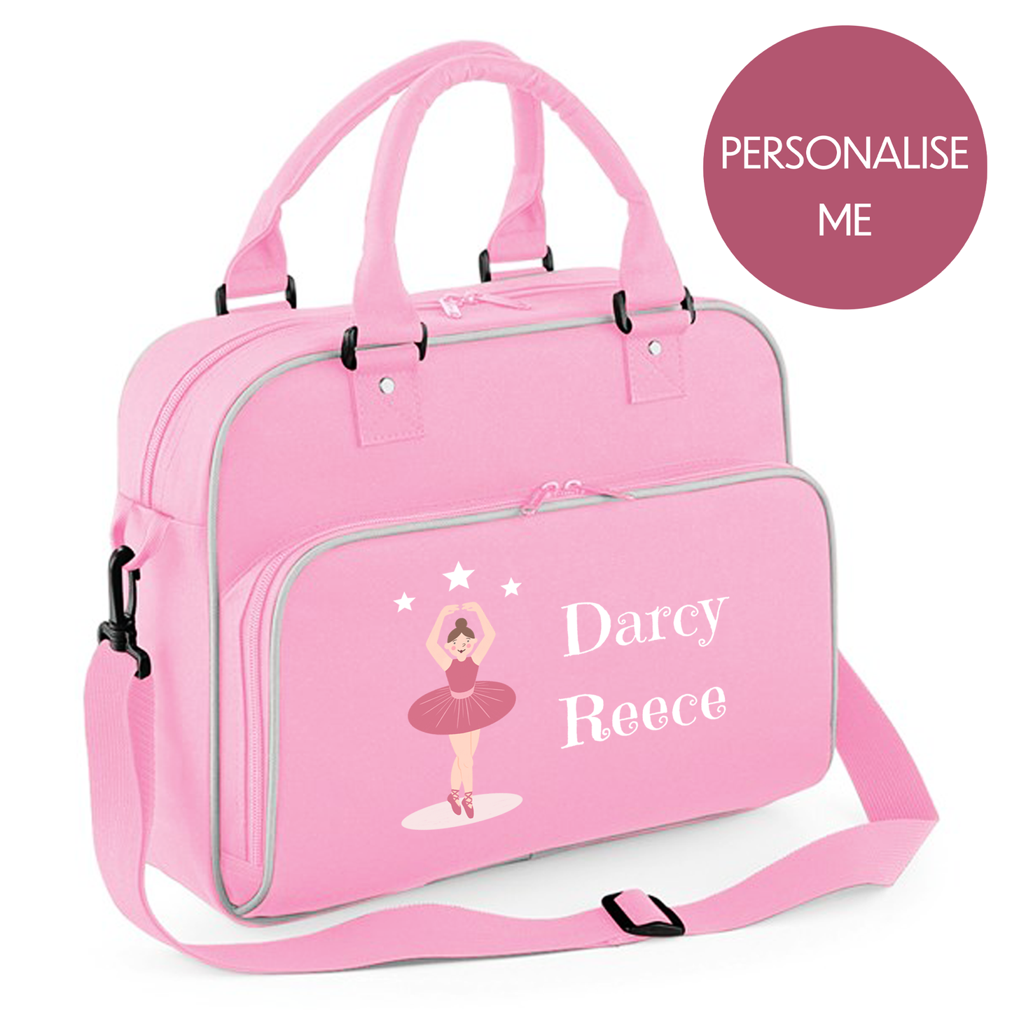 Personalised Kids Kit Bag - Custom Karate, Dance Bag for Girls, Sports Football Boot Bag for Boys, Gym Bag With Name