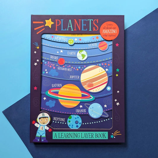 Learning Layer Board Book of Planets