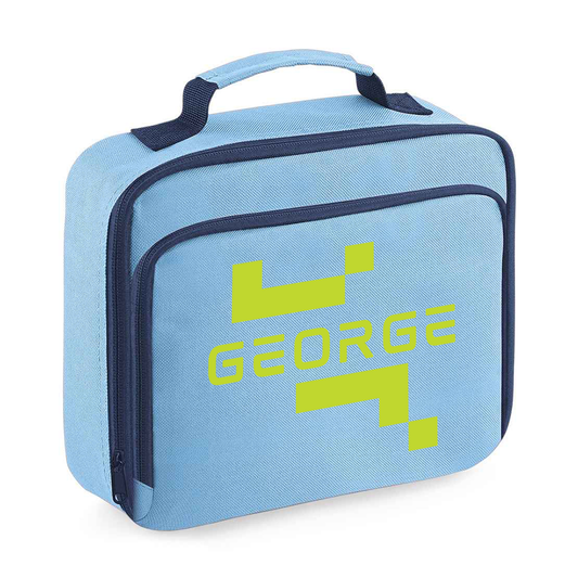 Personalised Tetris Design - Lunch Bag