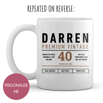 Personalised Mug - For Dad - The Whisky Lover