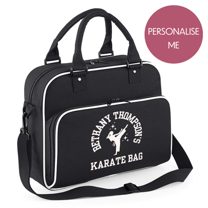 Personalised Kids Kit Bag - Custom Karate, Dance Bag for Girls, Sports Football Boot Bag for Boys, Gym Bag With Name