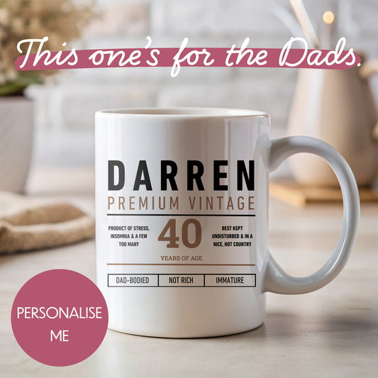 Personalised Mug - For Dad - The Whisky Lover