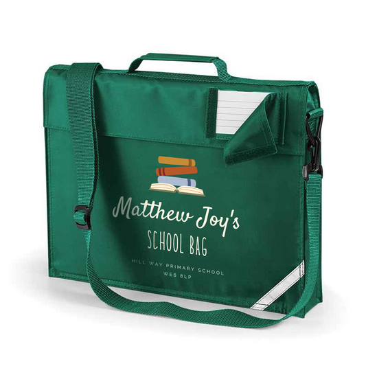 Books Design - Personalised - School Bag
