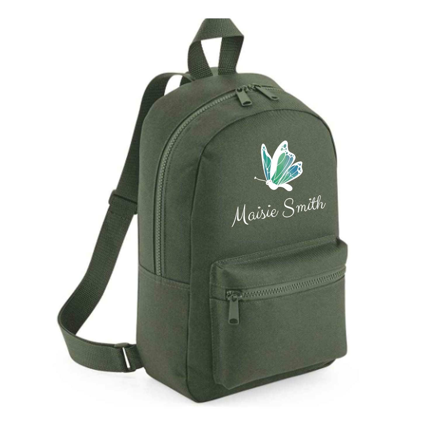 Personalised Kids 7L Backpack - Butterfly Design