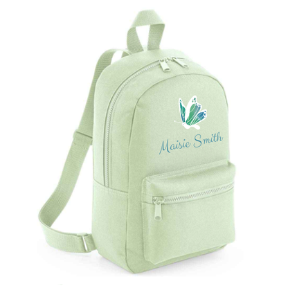 Personalised Kids 7L Backpack - Butterfly Design