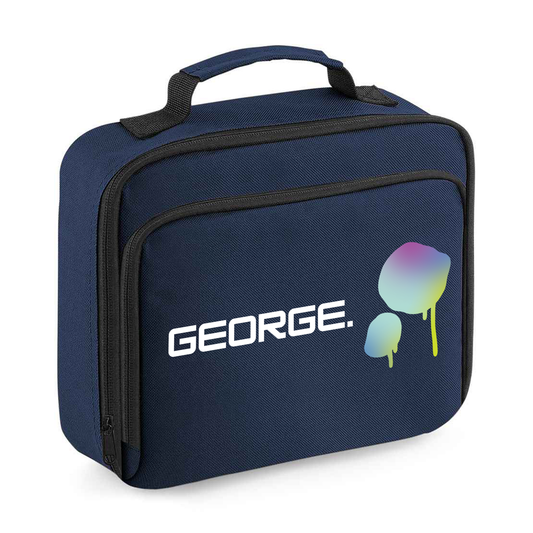 Personalised Paint Splat Design - Lunch Bag
