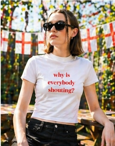 England Football Era Slogan Tee | Funny England Fan Shirt | Women’s Cropped T-Shirt | World Cup 2026
