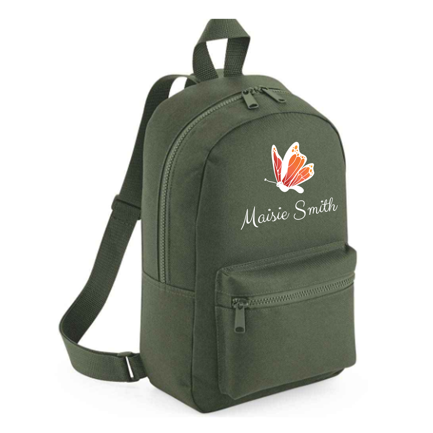 Personalised Kids 7L Backpack - Butterfly Design