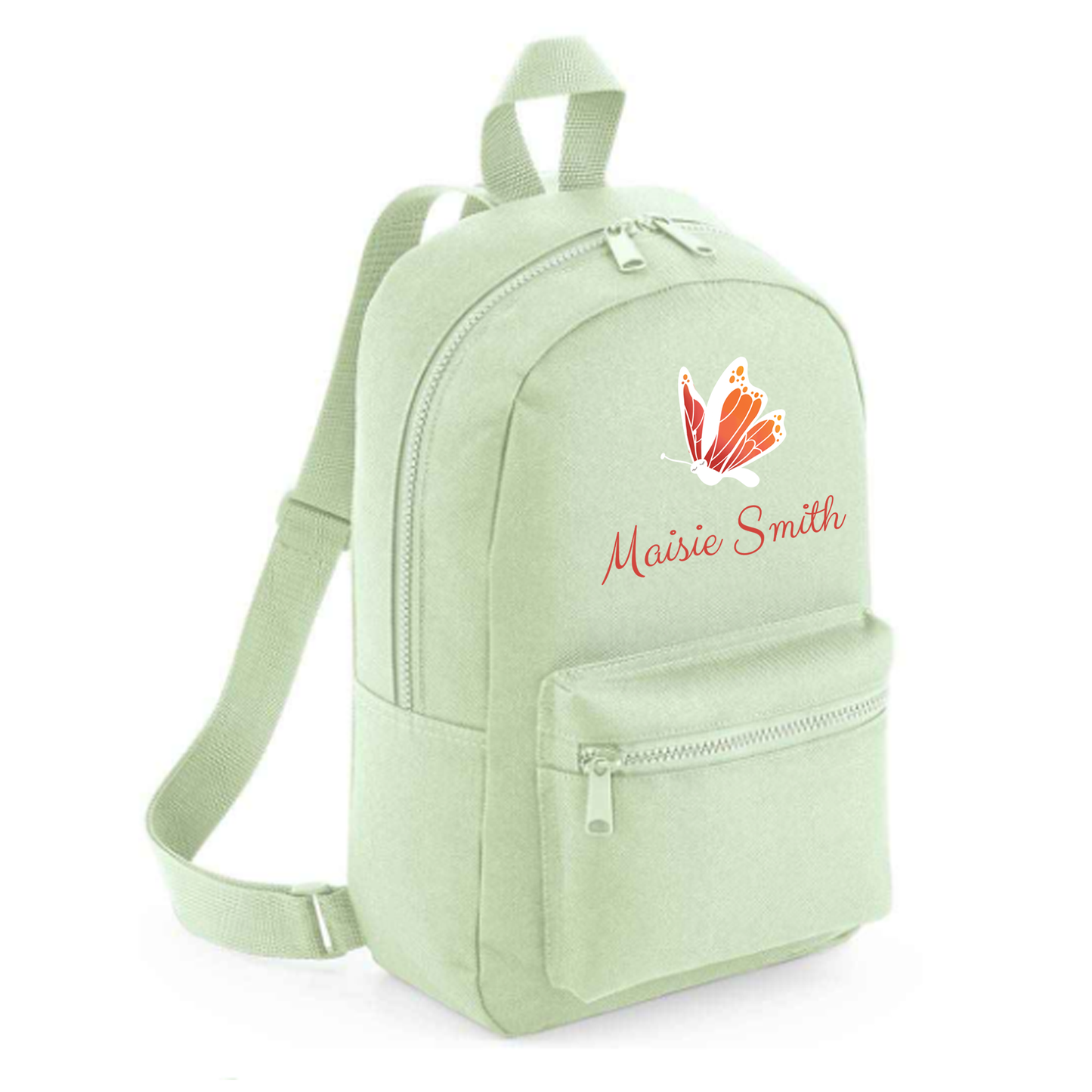 Personalised Kids 7L Backpack - Butterfly Design