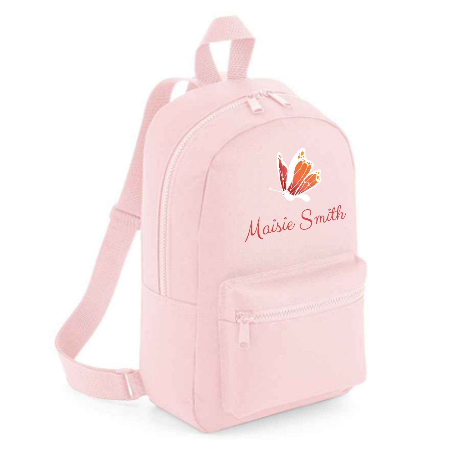 Personalised Kids 7L Backpack - Butterfly Design