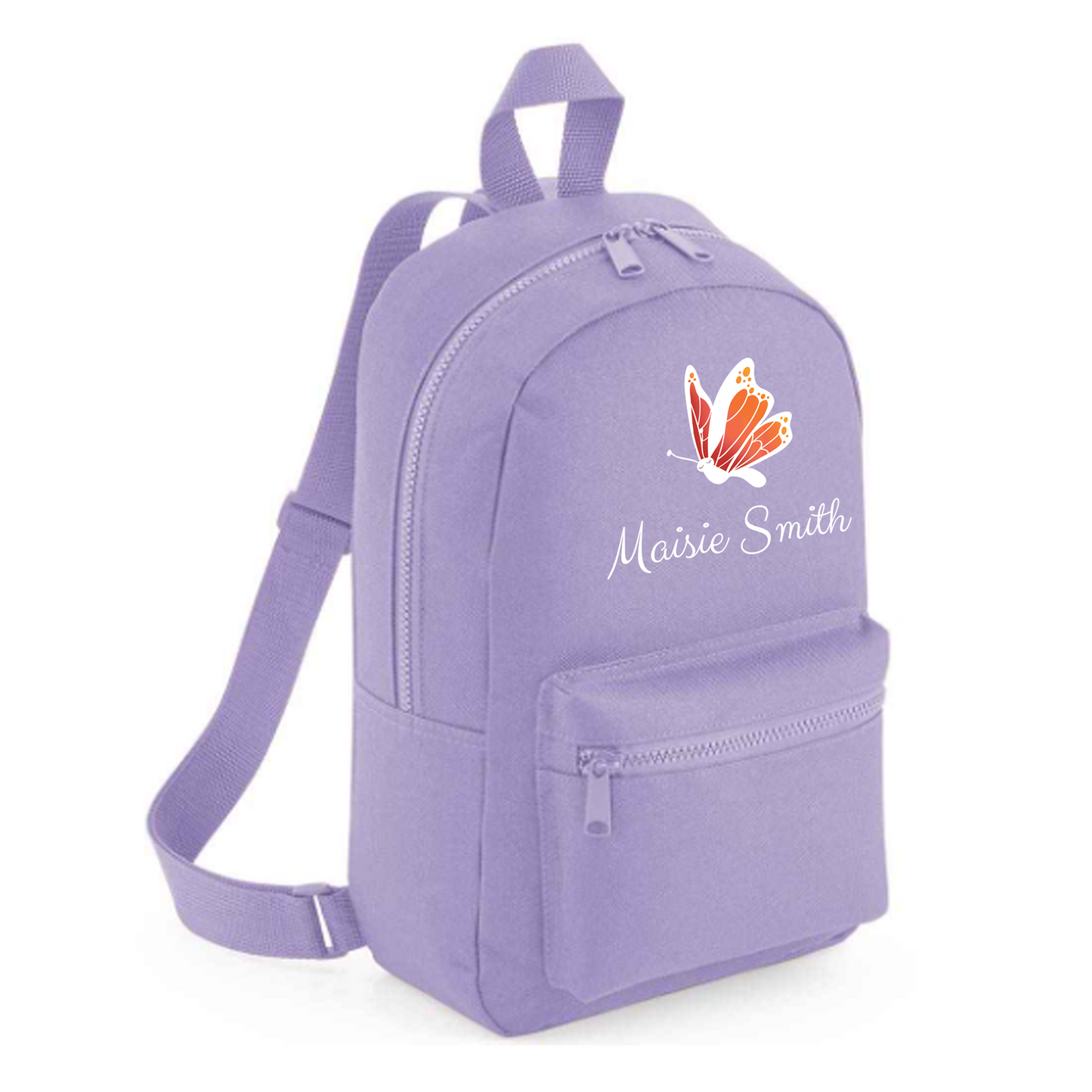 Personalised Kids 7L Backpack - Butterfly Design