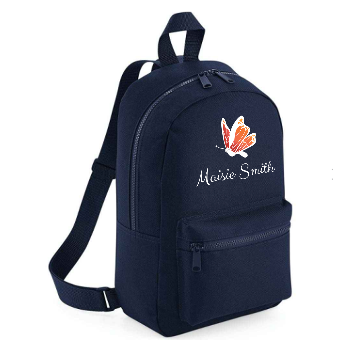 Personalised Kids 7L Backpack - Butterfly Design