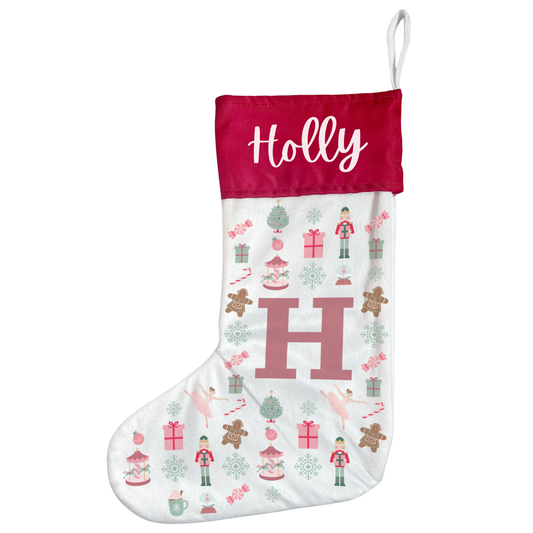 Patterned My Sweet Christmas Stocking