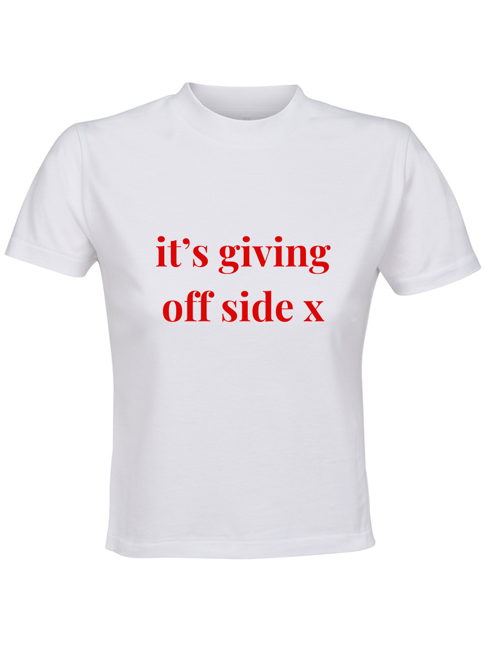 England Football Era Slogan Tee | Funny England Fan Shirt | Women’s Cropped T-Shirt | World Cup 2026