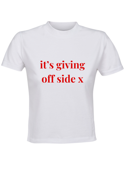 England Football Era Slogan Tee | Funny England Fan Shirt | Women’s Cropped T-Shirt | World Cup 2026