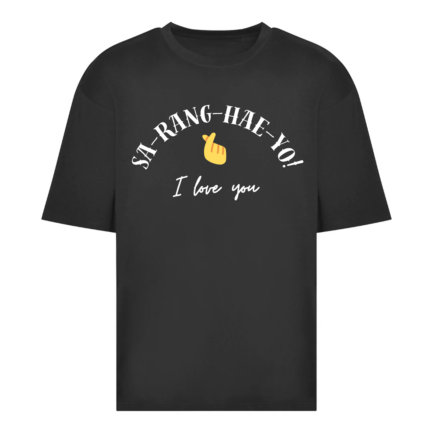 K-Pop Inspired Oversized Kids T-shirt - Trending Quote Top For Children