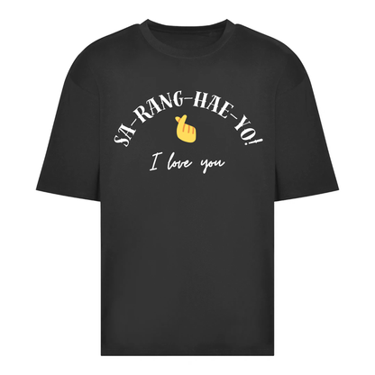 K-Pop Inspired Oversized Kids T-shirt - Trending Quote Top For Children