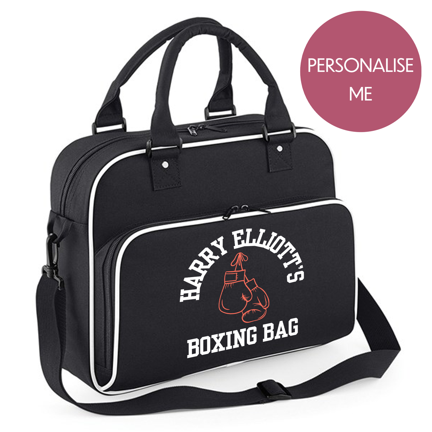Personalised Kids Kit Bag - Custom Karate, Dance Bag for Girls, Sports Football Boot Bag for Boys, Gym Bag With Name
