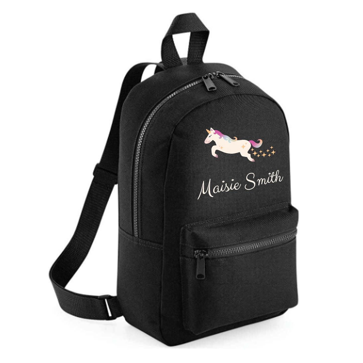 Personalised Kids 7L Backpack - Unicorn Design