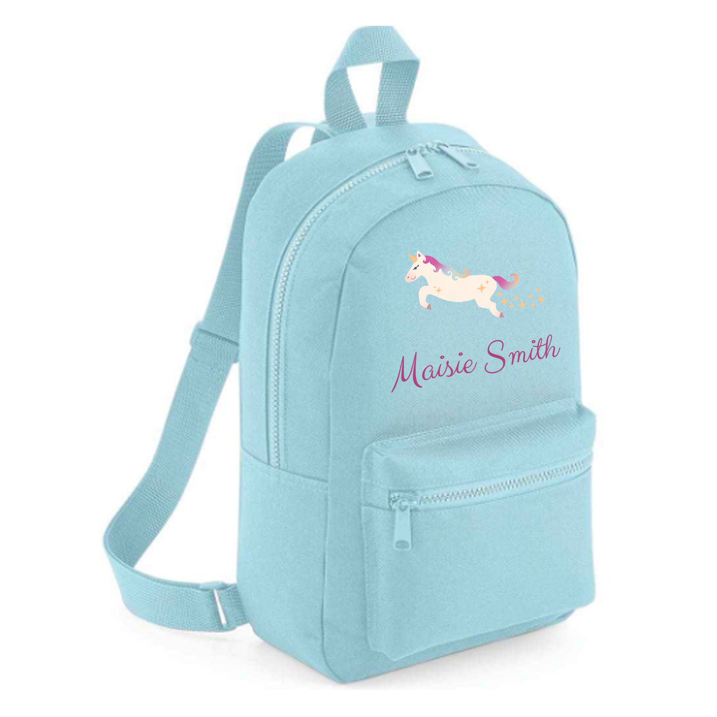 Personalised Kids 7L Backpack - Unicorn Design